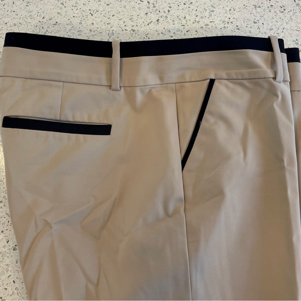 Loft tuxedo style crop pant - like new!